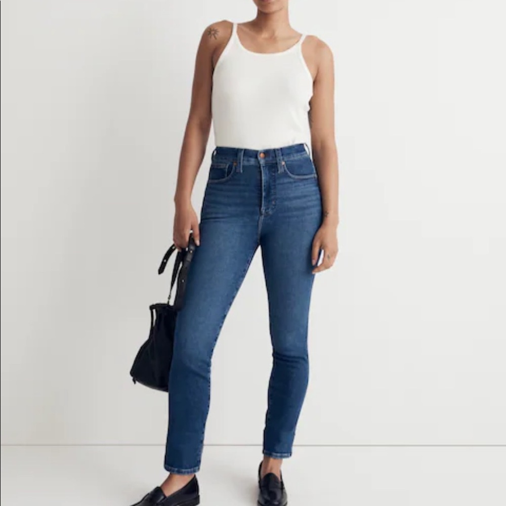 Madewell Curvy Stovepipe Jeans size 26